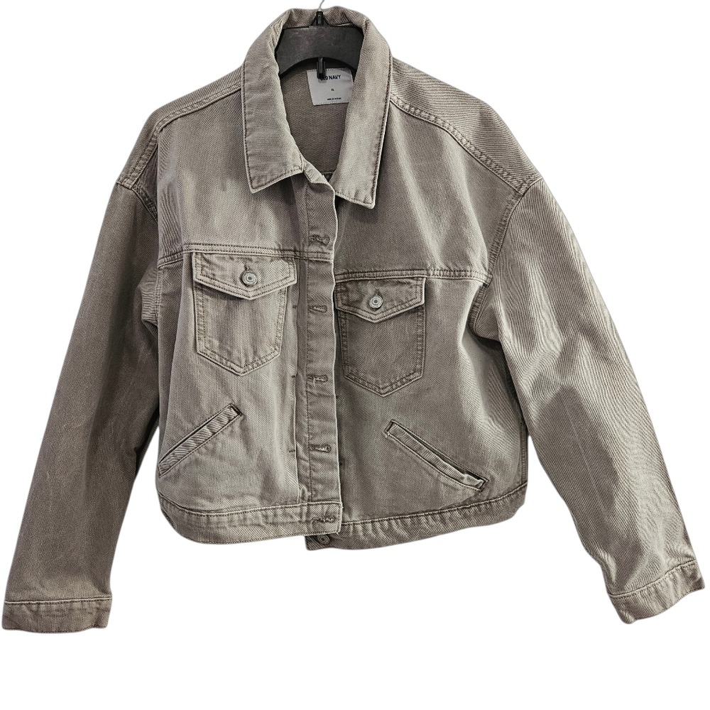 Old Navy Women's Gray Denim Jacket